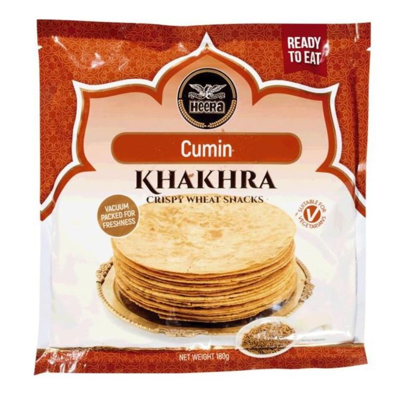 Jeera Khakhra 180g-Heera Heera 
