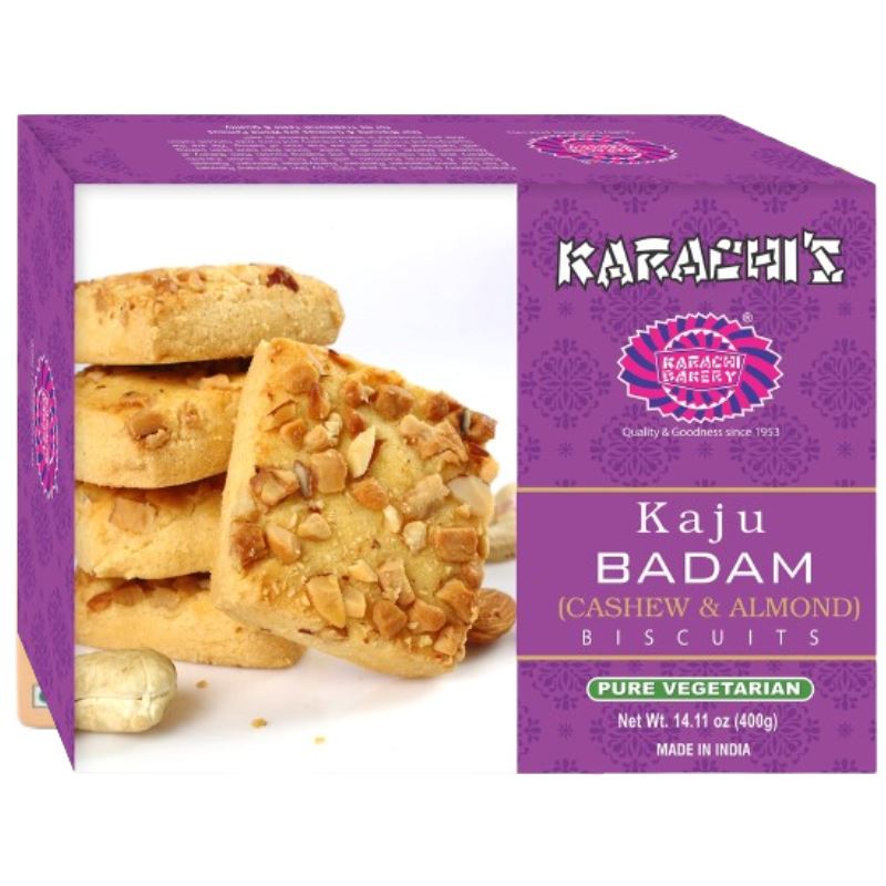 Kaju Badam Biscuits 400g-Karachi Bakeri cookies Karachi Bakeri 