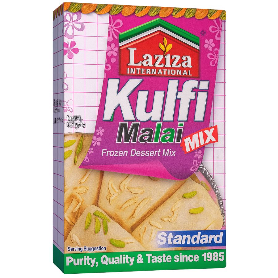Kulfi Malai Mix Standard 155g - Laziza Baazwsh 
