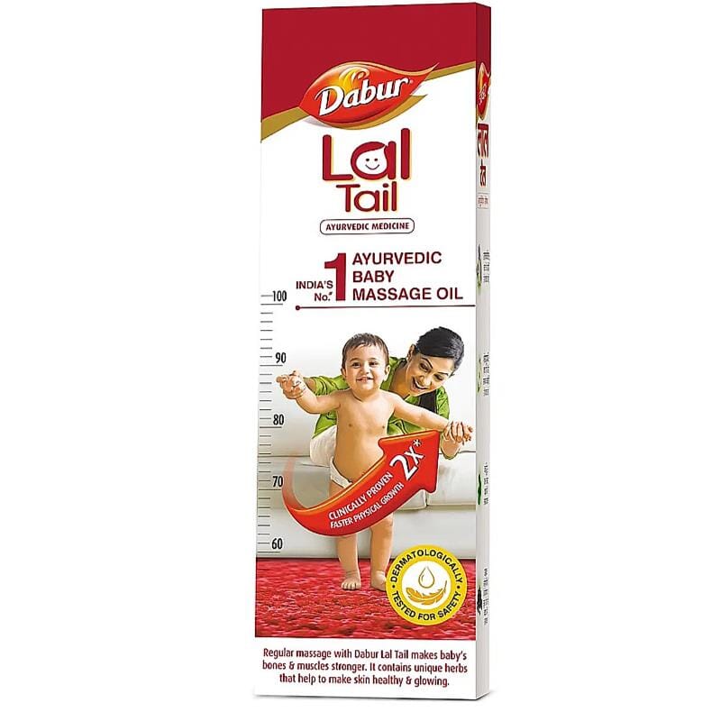 Lal Tail (Ayurvedic Baby Masssage Oil)-200ml-Dabur HEALTH CARE, Dabur 