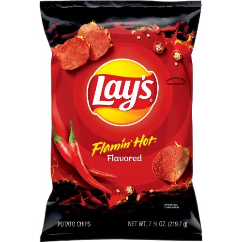 Lays Sizzling Hot Potato Chips 52g snacks Lays 