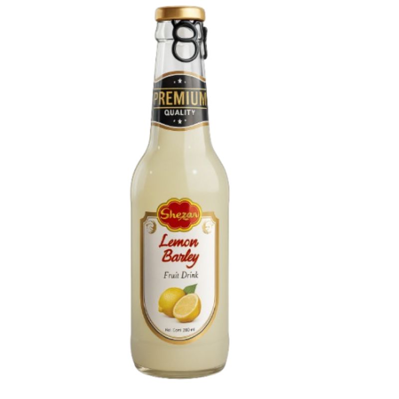 Lemon Barley Fruit Drink (Glass) 250ml - Shezan DRINK JUICE Shezan 