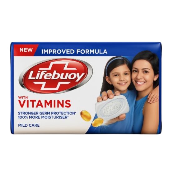 Lifebuoy Soap Bar w/Vitamins 100g Beauty Lifebuoy 
