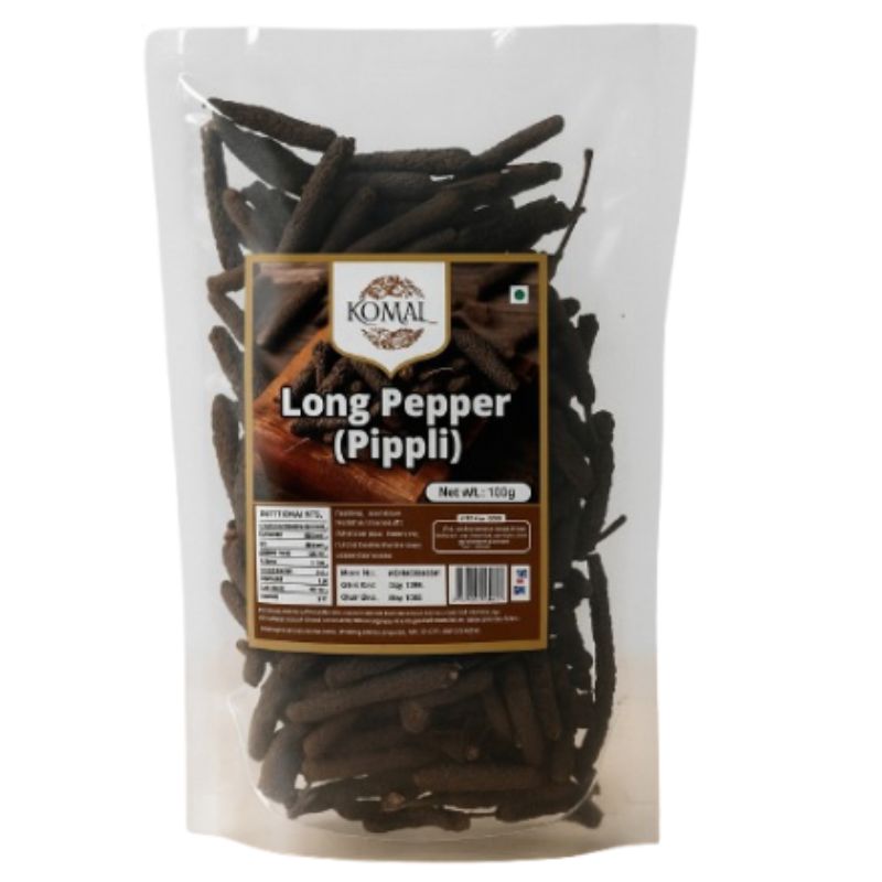 Long Pepper (Pippli) 100g - Komal Spice Komal 