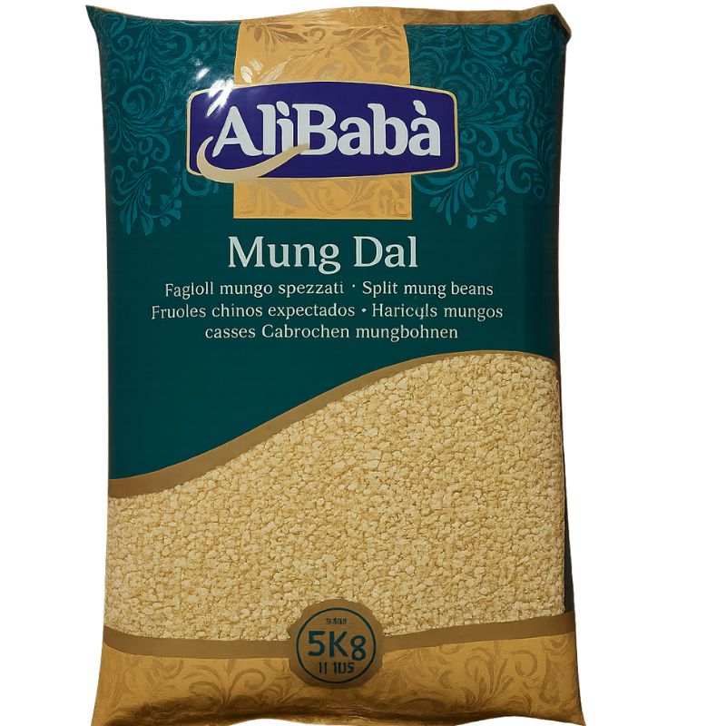 Moong Dal Yellow (Mung dal) - Ali Baba Ali Baba 5kg 