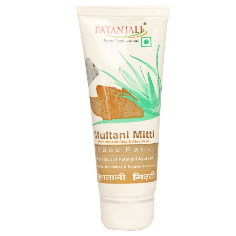 Multani Mitti Face Pack 100g - Patanjali Beauty Patanjali 