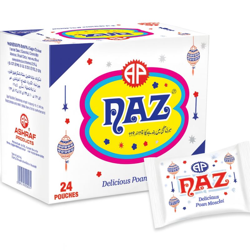 Naz Pan Masala Flavoured Naz 48x10g 