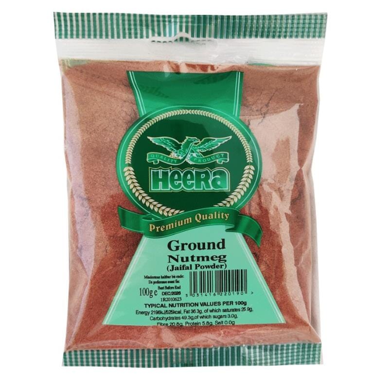 Nutmeg Powder (Jaifal) 100g - Heera Spice Heera 