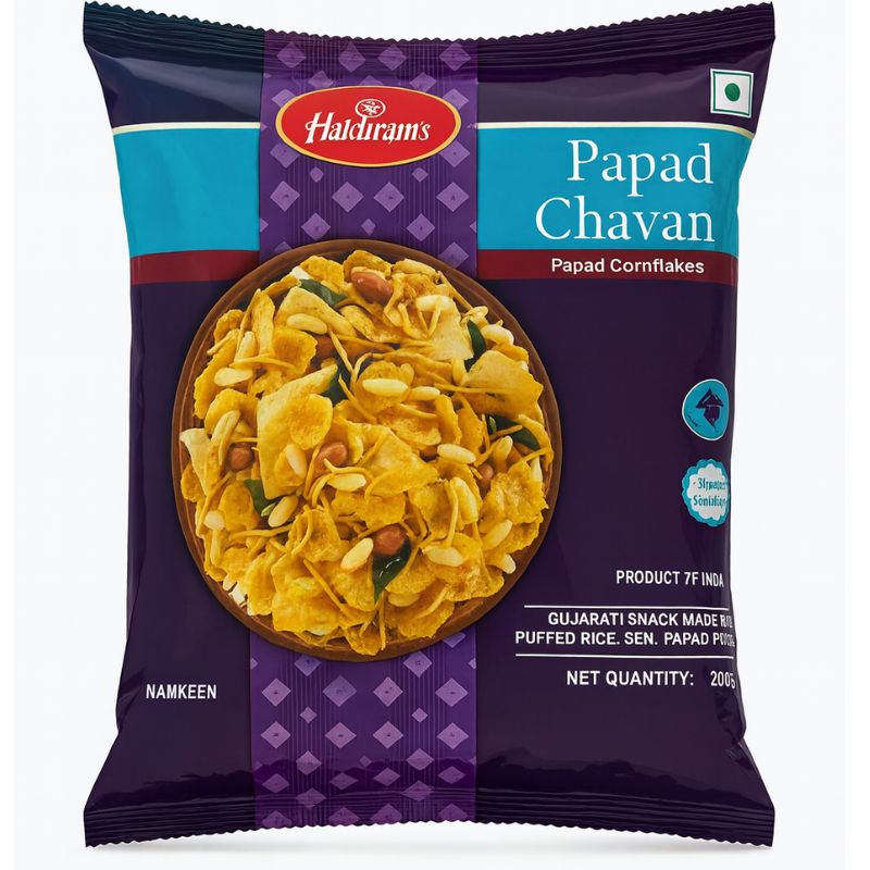 Papad Chavanu 200g - Haldiram's snacks Haldiram`s 