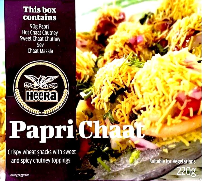 Papdi Chaat 220g-Heera snacks Heera 