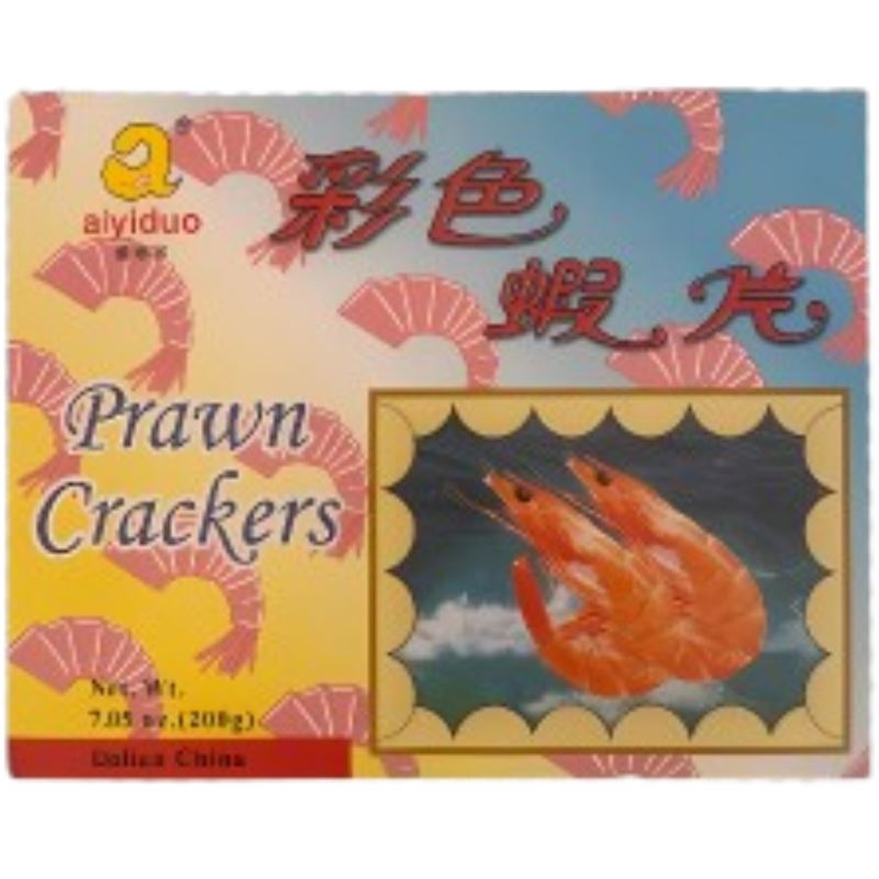 Prawn Flavoured Crackers 200g-Aiyiduo snacks Aiyiduo 