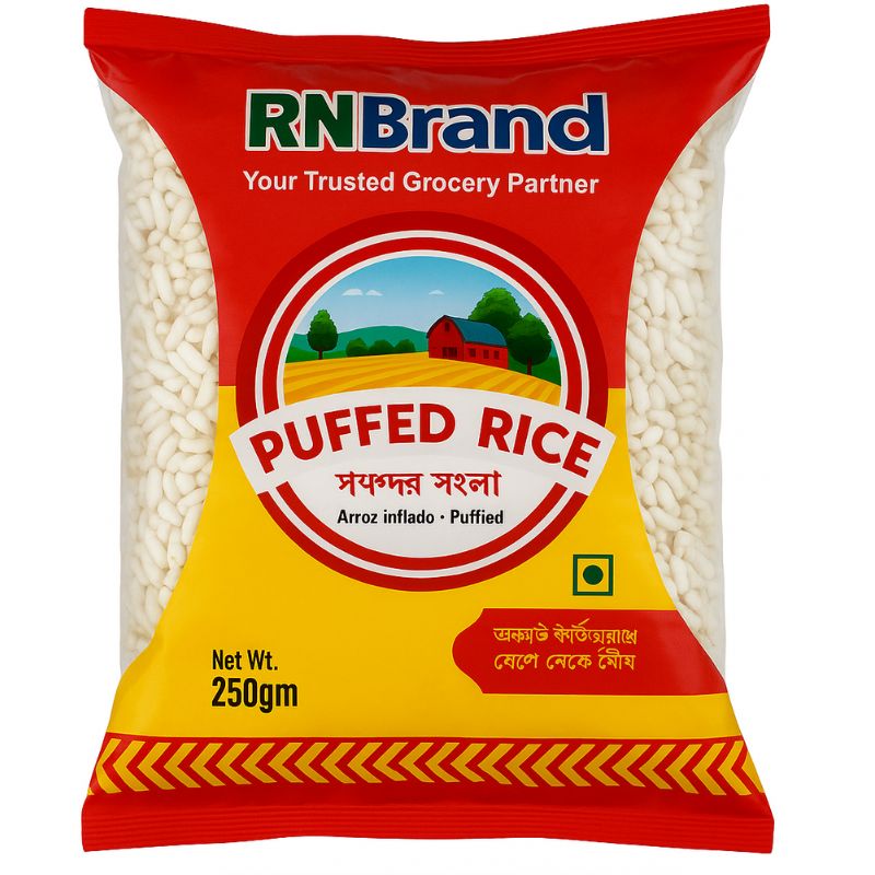 Puffed Rice 250g - RN Brand snacks RN Brand 