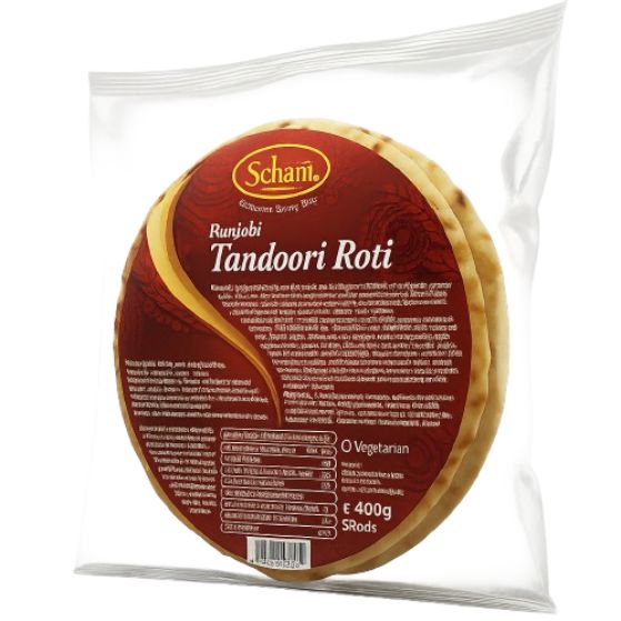 Punjabi Tandoori Roti 500g - Schani Schani 