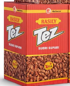 Rasily Tez Sweet Supari Supari (Betel Nut) Rasily 48x10g 