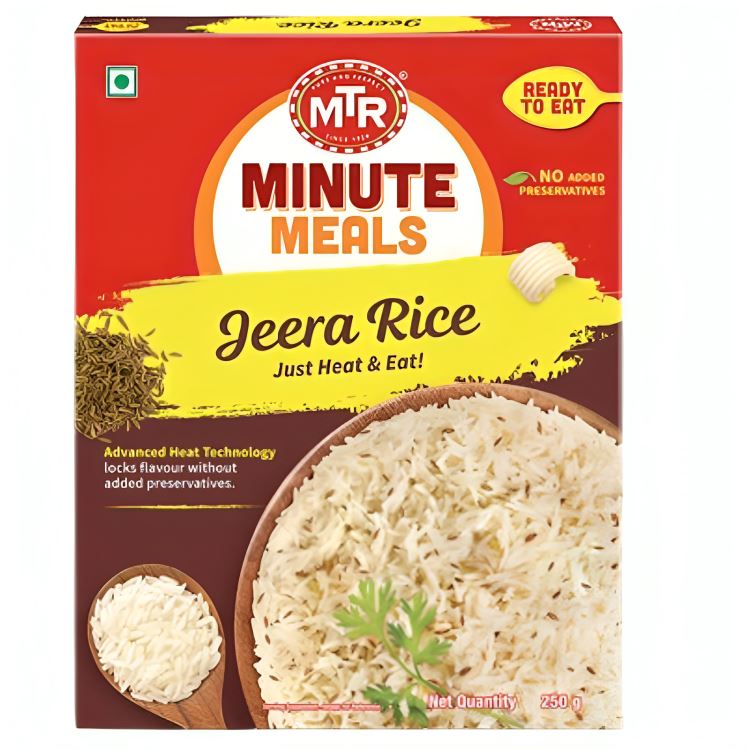 Ready To Eat Jeera Rice 300g-Mtr READY TO EAT Mtr 