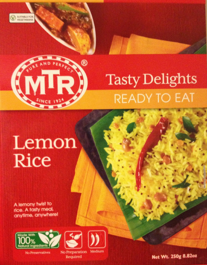 Ready To Eat Lemon Rice 250g-Mtr READY TO EAT Mtr 