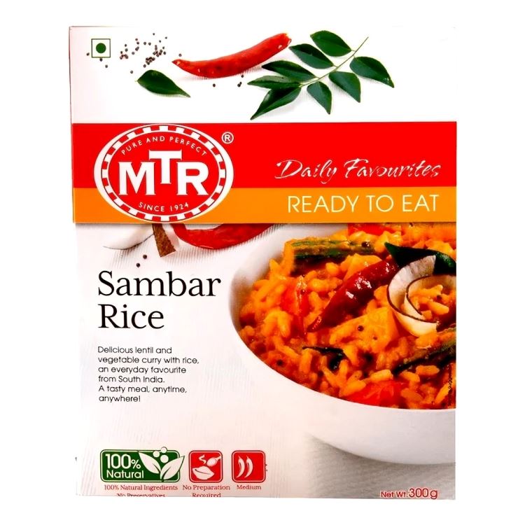 Ready To Eat Sambar Rice-300g-Mtr READY TO EAT Mtr 