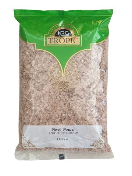 Red Flake Rice (Poha) 1kg - KRG Baazwsh 