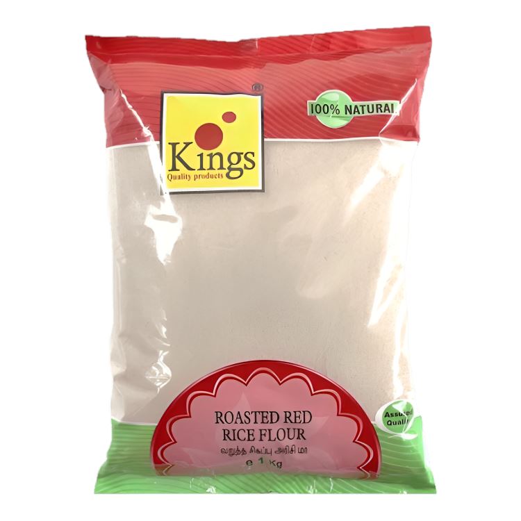 Red Rice Flour (Roasted) 1kg-Kings flours Kings 