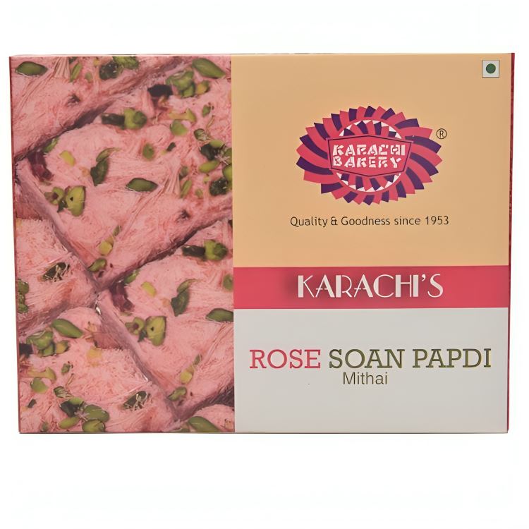 Rose Soan Papdi-200g-Karachi sweet Karachi 