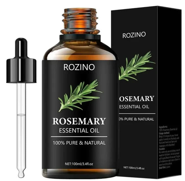 Rosemary Essential Oil (100% Pure & Natural) 100ml-Rozino Beauty Rozino 