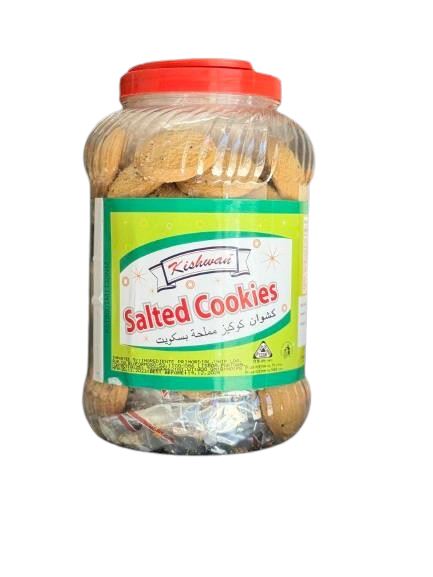 Salted Cookies (Jar) 800g - Kishwan Kishwan 