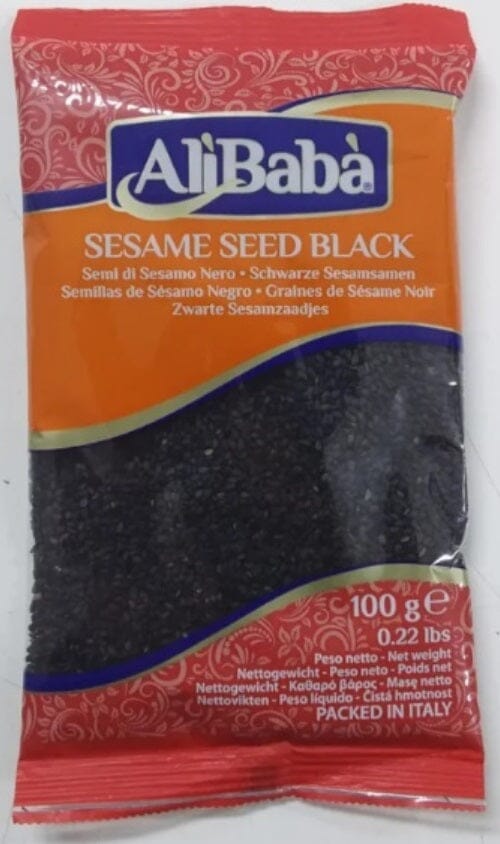 Sesame Seeds Black (Till) 100g - Ali Baba Spice Ali Baba 