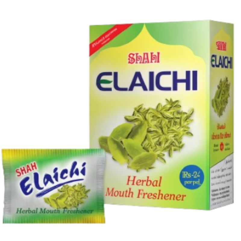 Shahi Elaichi Mouth Freshener Supari (Betel Nut) Shahi Elaichi 48x10g 