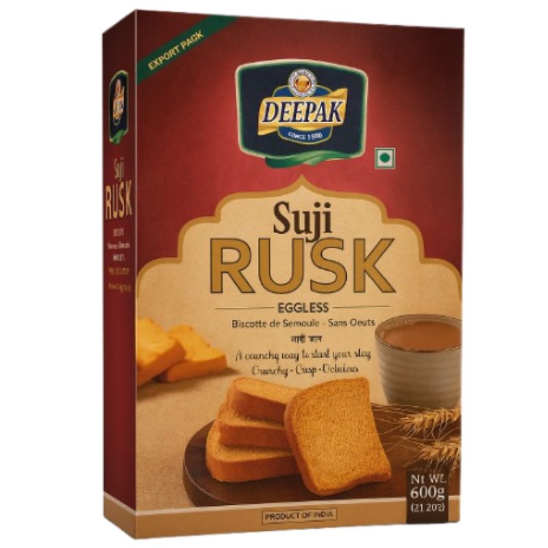 Suji Rusk 600g - Deepak rusk Deepak 