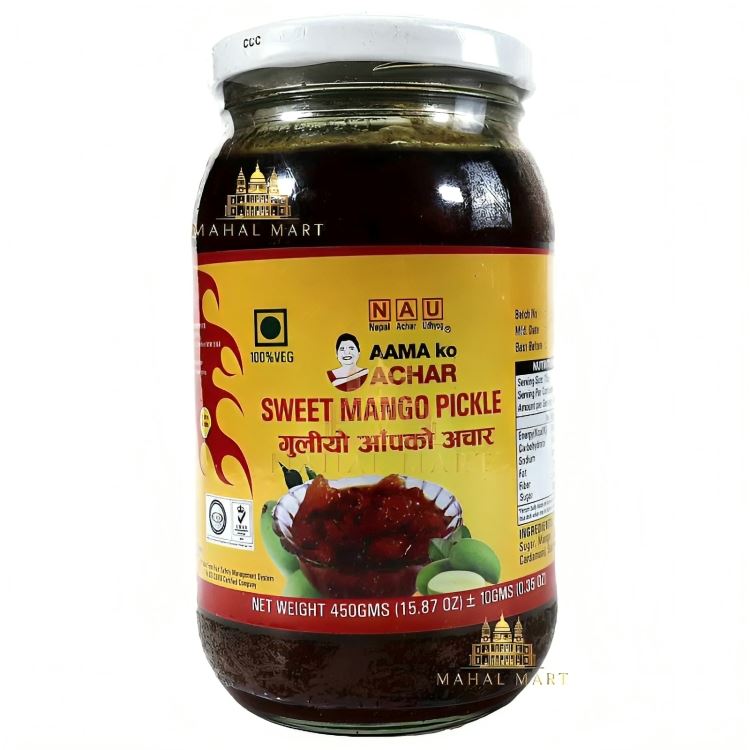 Sweet Mango Pickle 450g-Aama Ko Achar pickle Aama ko Achar 