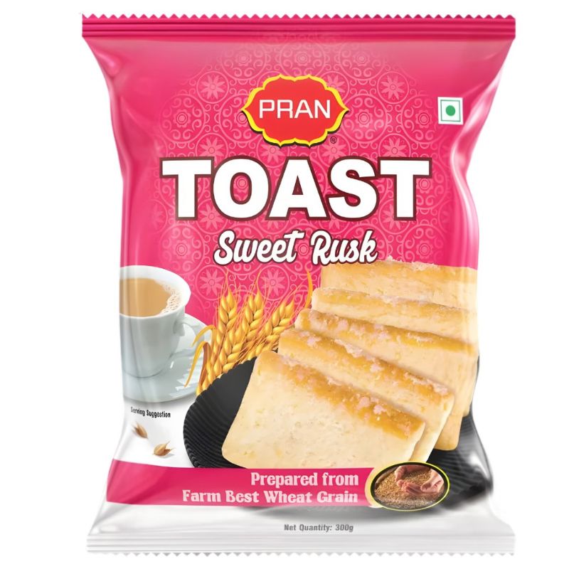 Sweet Toast (Rusk) 350g - Pran rusk Pran 