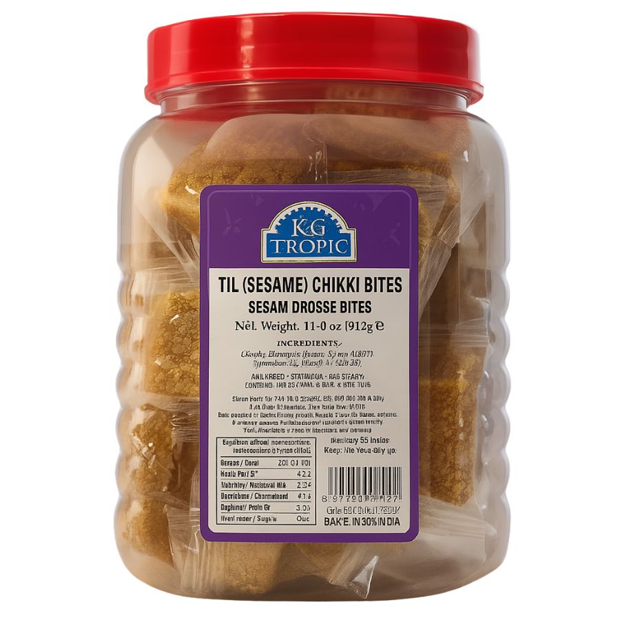 Til (Sesame) Chikki Bites 300g - KRG KRG 