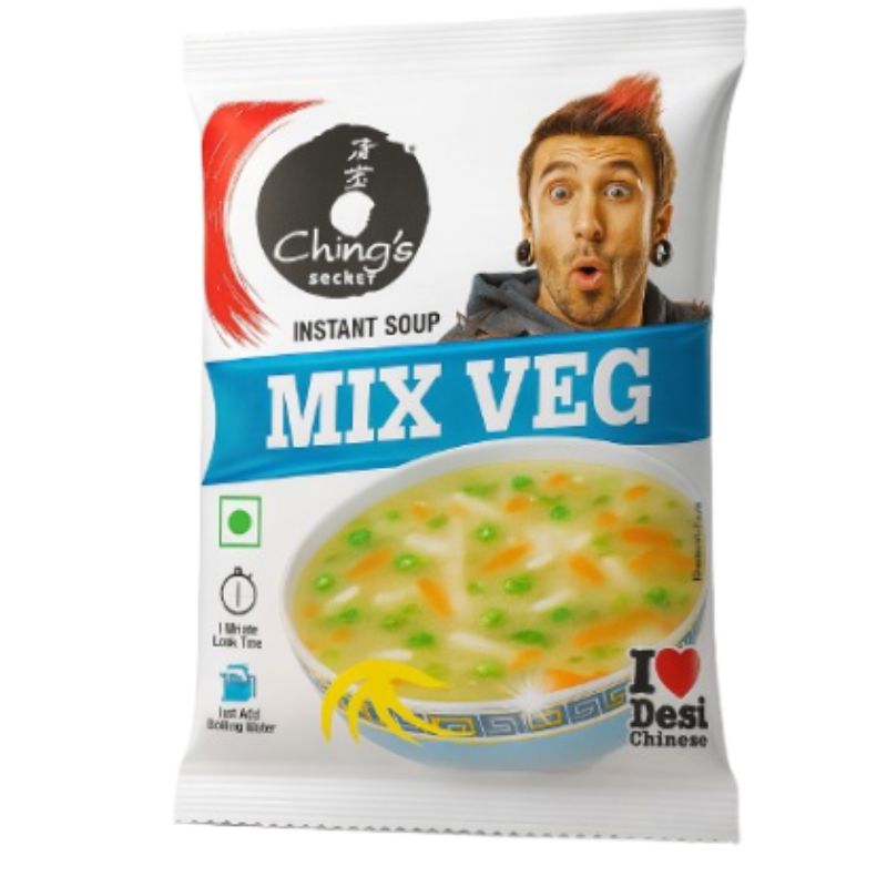 Veg Mix Soup 55g - Chings Instant Mix Ching`s 