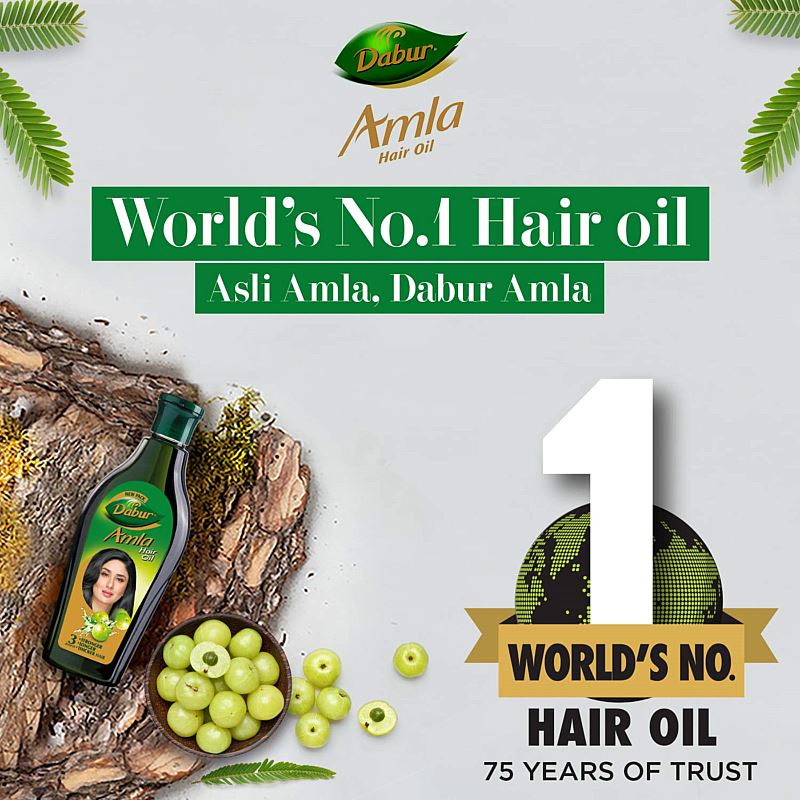 Amla Hair Oil 100ml - Dabur Baazwsh 