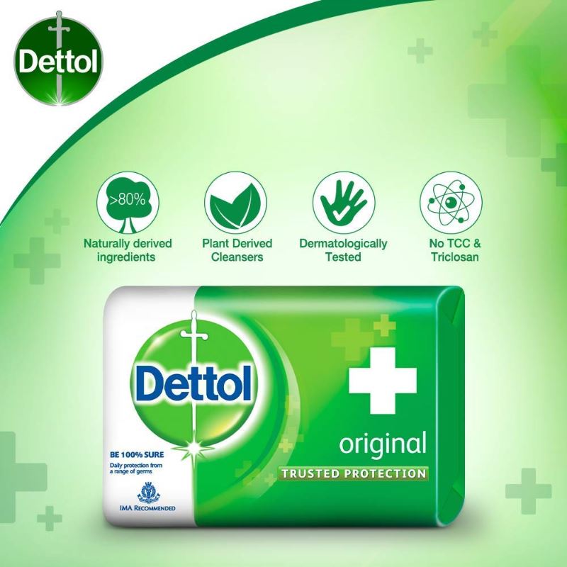 Antibacterial Soap (Original) 125g - Dettol Baazwsh 