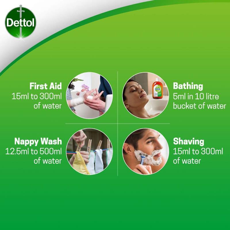 Antiseptic Liquid 750ml - Dettol Baazwsh 