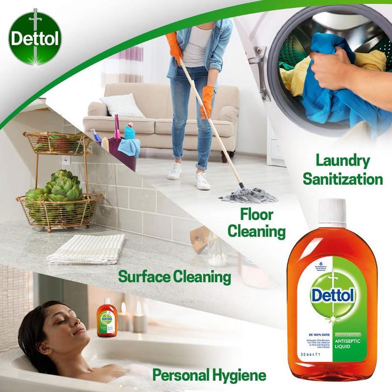 Antiseptic Liquid 750ml - Dettol Baazwsh 