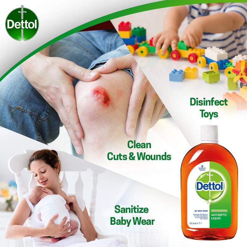 Antiseptic Liquid 750ml - Dettol Baazwsh 