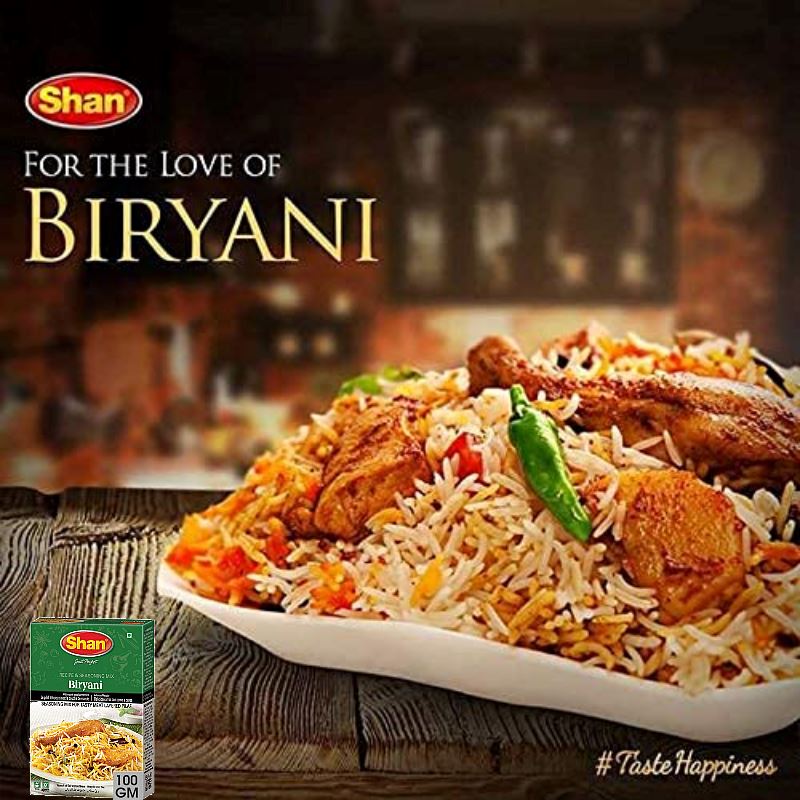 Biryani Masala 100g - Shan Baazwsh 