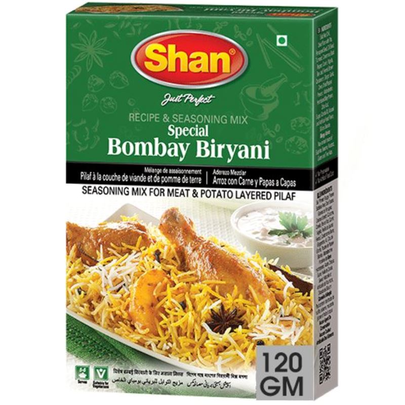 Bombay Biryani Masala 120g - Shan Baazwsh 