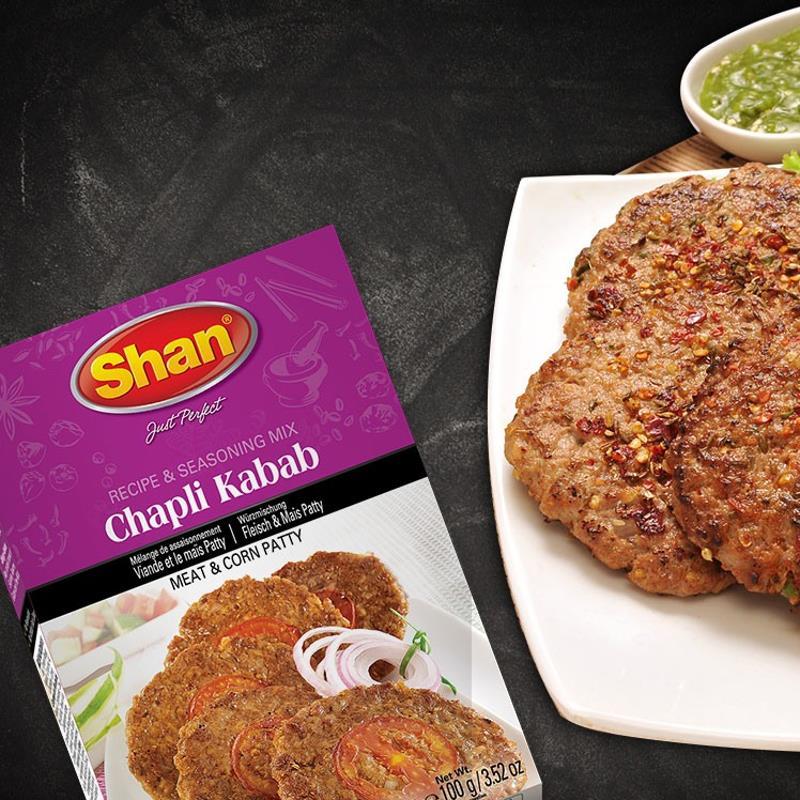 Chapli Kabab Masala 100g - Shan Baazwsh 