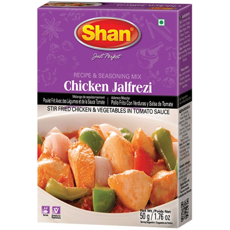 Chicken Jalfrezi Masala 50g - Shan Baazwsh 