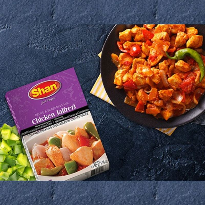Chicken Jalfrezi Masala 50g - Shan Baazwsh 