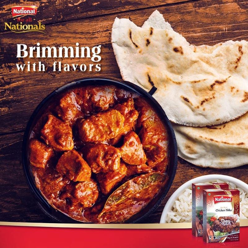 Chicken Tikka Masala 88g - National Baazwsh 