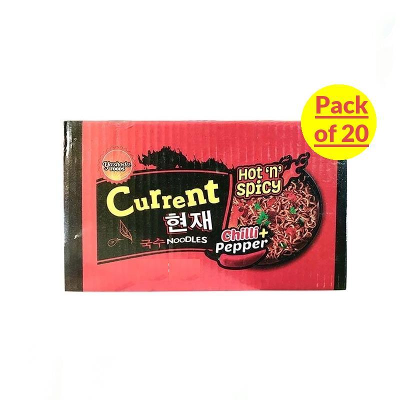 Current Instant Noodles Spicy 100g Baazwsh 100gx20pcs 