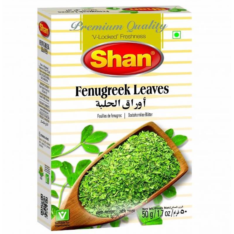 Fenugreek Leaves (Kasoori Methi) 50g - Shan Baazwsh 