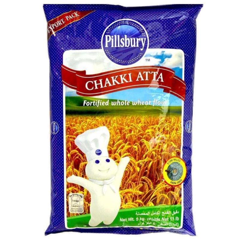 Fresh Chakki Atta - Pilsbury Baazwsh 5kg 