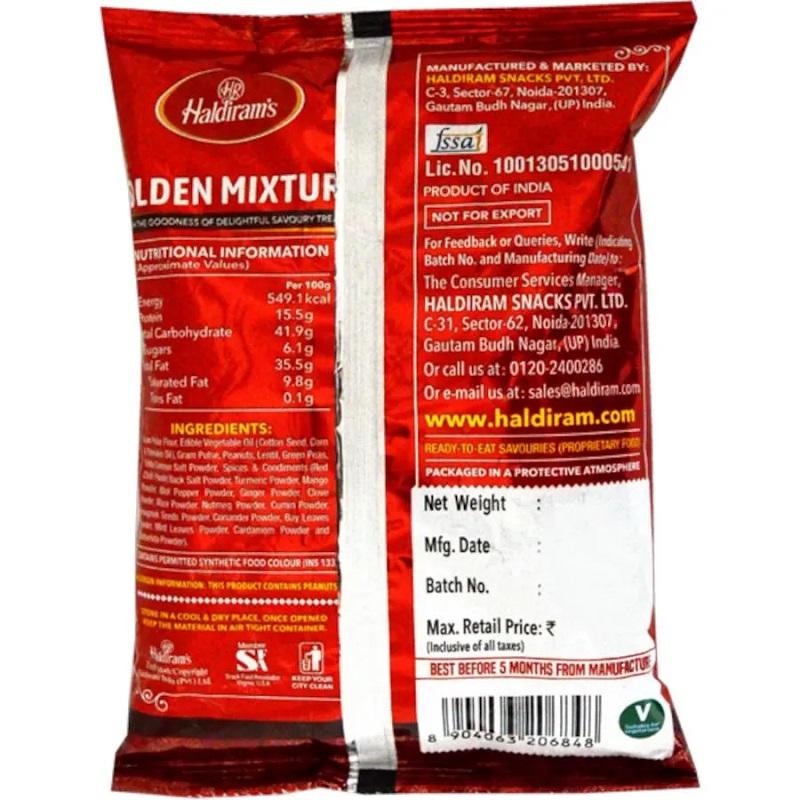 Golden Mixture 150g - Haldiram's Baazwsh 