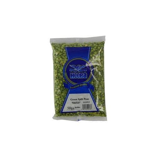 Green Split Peas 500g - Heera Baazwsh 