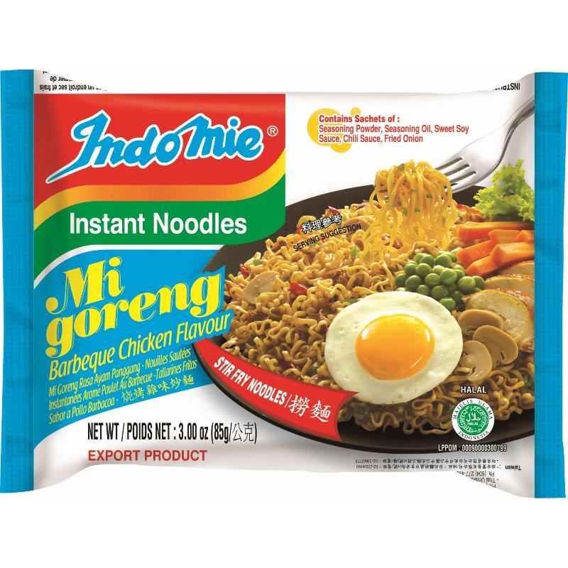 Instant Noodle BBQ 80g - Indomie Baazwsh 